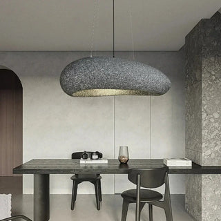 PIARE Contemporary Stone Effect Pendant – view 1