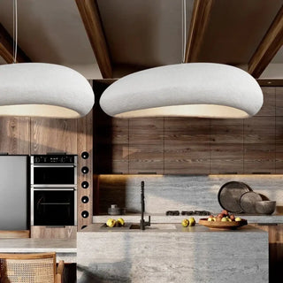 PIARE Contemporary Stone Effect Pendant – view 5