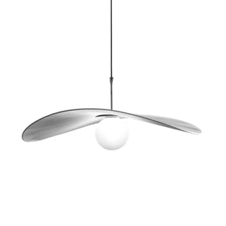 Fabric suspension pendant lamp, contemporary soft textile diffuser ceiling light
