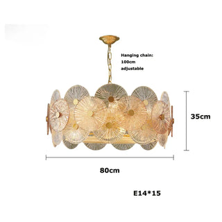 HANGI Gilded Light Disc Ceiling Light – view 6