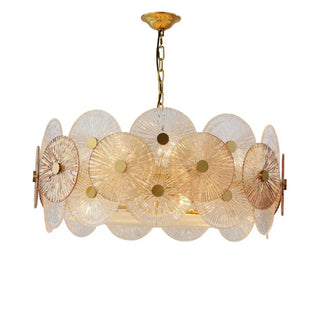 HANGI Gilded Light Disc Ceiling Light – view 2