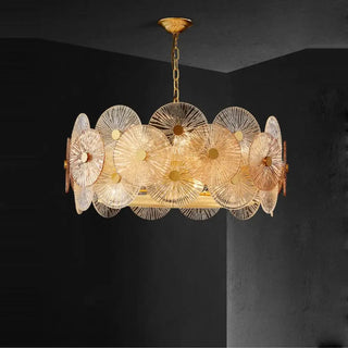 HANGI Gilded Light Disc Ceiling Light – view 3