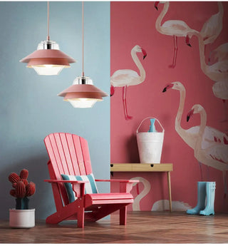 ARIELLA Double Colored Shade Design Ceiling Light – view 5