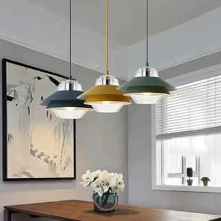 ARIELLA Double Colored Shade Design Ceiling Light – view 3