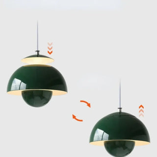 PORAIN Blueprint Metal Design Ceiling Light – view 5