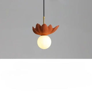 KALYX Stylized Flower Opaline Globe Ceiling Light – view 4