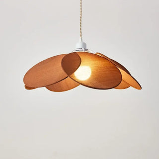 BLOOMY Flower Shape Textile Petals Ceiling Light – view 2