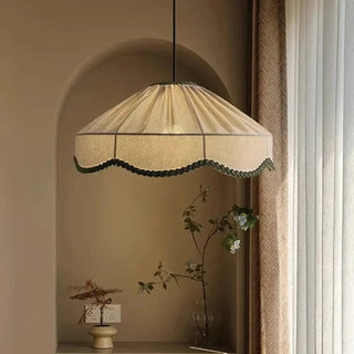PONAIS Japanese Design Fabric Ceiling Light – view 2