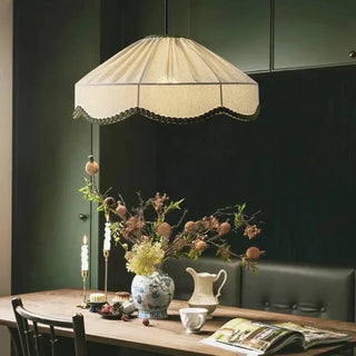 PONAIS Japanese Design Fabric Ceiling Light – view 3