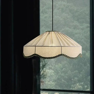 PONAIS Japanese Design Fabric Ceiling Light – view 4