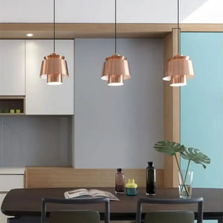 DANILAR Modern Colored Metal Design Ceiling Light – view 3