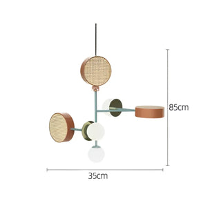 DROOM Modern Vibrant Colours Ceiling Light – view 8
