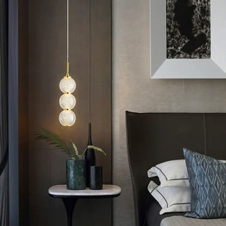 LOLUMI Modern Glass Ball Design Ceiling Light – view 1