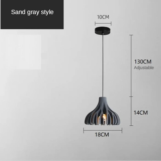 Modern LED pendant lamp, energy efficient adjustable brightness ceiling hanging light