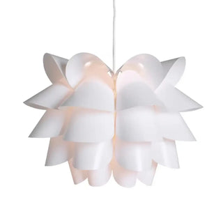 Contemporary flower pendant lamp, modern organic shape living room ceiling light