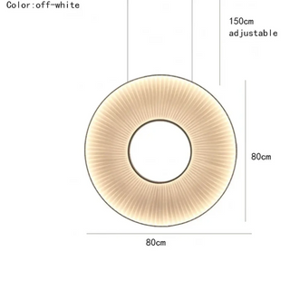 Suspension moderne - Suspension LED blanc cassé | Design d'éclairage contemporain