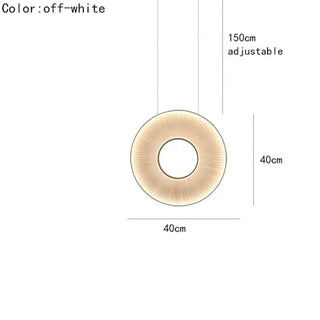 Suspension moderne - Suspension LED blanc cassé | Design d'éclairage contemporain