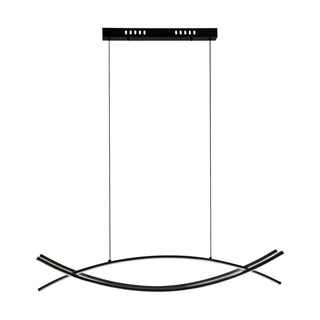 DISAPPEARANCE Modern LED Sculptural Black Ceiling Light – view 4