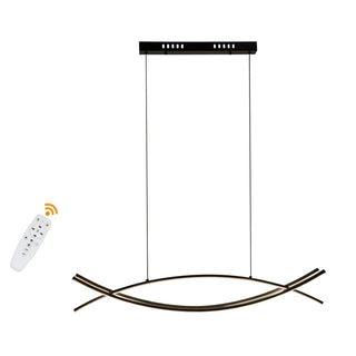 DISAPPEARANCE Modern LED Sculptural Black Ceiling Light – view 5