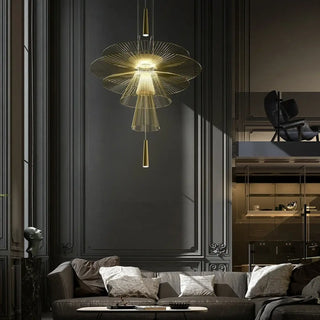Modern industrial pendant lamp, metal hanging ceiling light for urban home décor