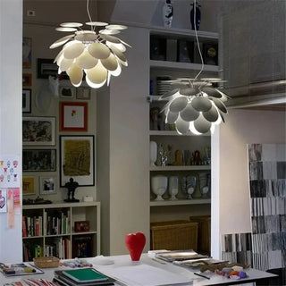 KARILI Modern White Petal Ceiling Light – view 4