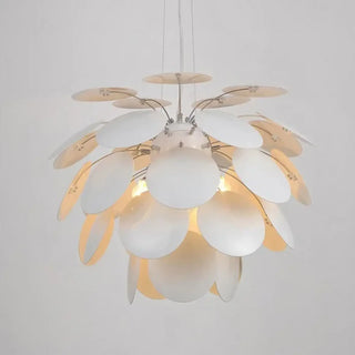 KARILI Modern White Petal Ceiling Light – view 3