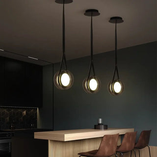 CRODALI Modern Round Metal Design Ceiling Light – view 2