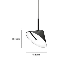 LAVIKA Black Conical Design Pendant Ceiling Light
