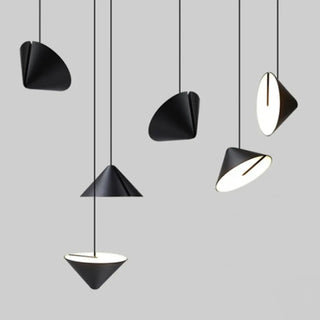 LAVIKA Black Conical Design Pendant Ceiling Light