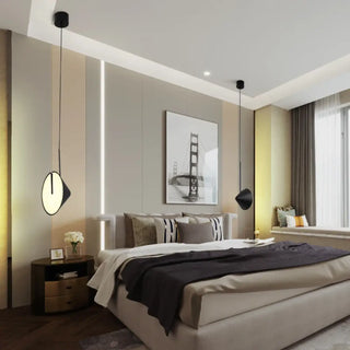 LAVIKA Black Conical Design Pendant Ceiling Light