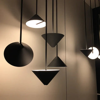 LAVIKA Black Conical Design Pendant Ceiling Light
