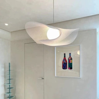 GOLEDA Organic White Mesh Ceiling Light – view 4