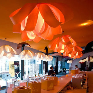 BIRALINE Organic Wood Ribbon Design Ceiling Light – view 2