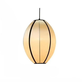 Medieval-inspired pendant chandelier, fabric shade with chrome finish hanging lamp