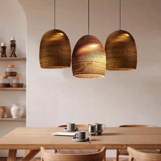 JOYCE Sculpted Paper Design Ceiling Light – view 1