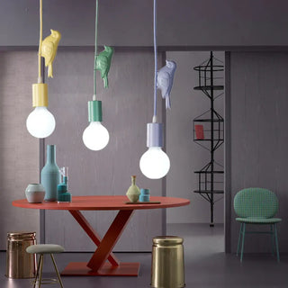 ALYA Soft Color Parrot Design Ceiling Light – view 1