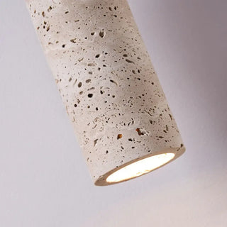 RECERET Natural Stone Wood Design Ceiling Light – view 6
