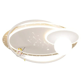 GISKAL LED Planet and Rings Design Ceiling Light