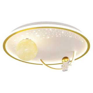GISKAL LED Planet and Rings Design Ceiling Light