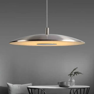 NIAMILO Round Plate Modern Design Ceiling Light – view 3