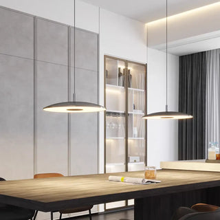NIAMILO Round Plate Modern Design Ceiling Light – view 4