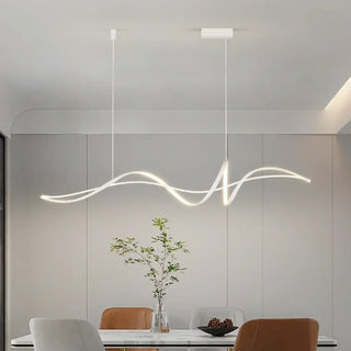 DESIDR Designer Pendant Ceiling Light for Dining Rooms in Black or White – view 2