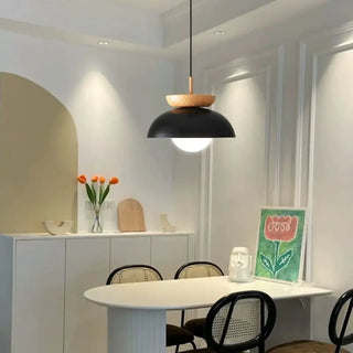 DONERE Scandinavian Design Black Shade Ceiling Light – view 3