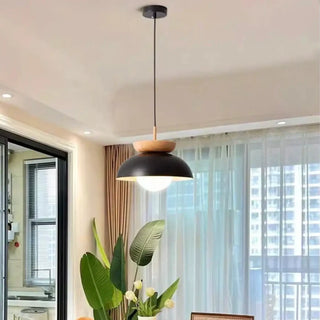 DONERE Scandinavian Design Black Shade Ceiling Light – view 1