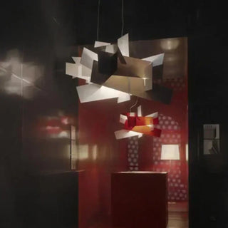 GRITIA Sculptural Red or White Ceiling Light – view 5