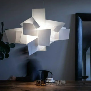 GRITIA Sculptural Red or White Ceiling Light – view 2