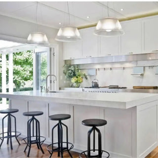 Contemporary elegant transparent pendant lamp, ceiling hanging light