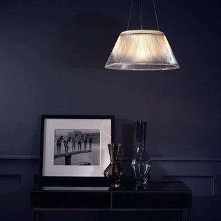 Transparent ceiling pendant, contemporary elegant hanging light fixture