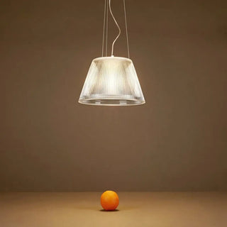 Transparent pendant lamp, contemporary elegant ceiling light fixture