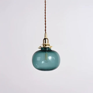 ENBOU Glass and Gilded Base Design Ceiling Light – view 4